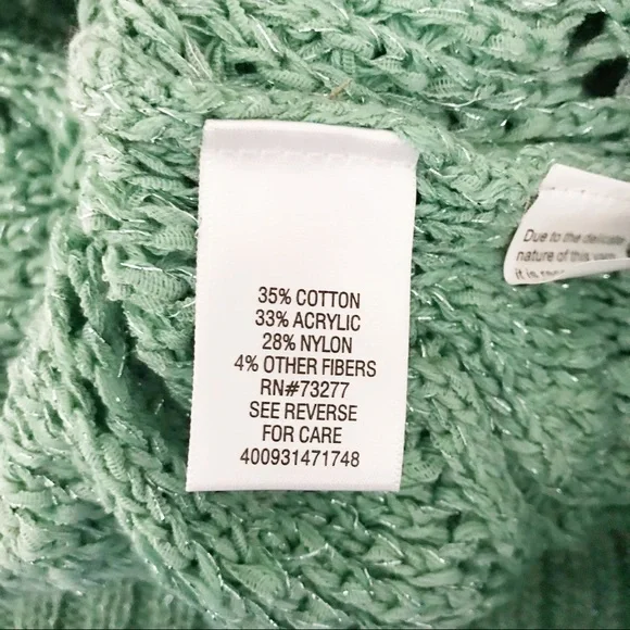 Elle Mint Green Sweater - Picture 3 of 9